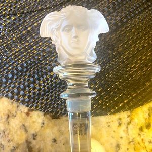 Versace Rosenthal bottle stopper